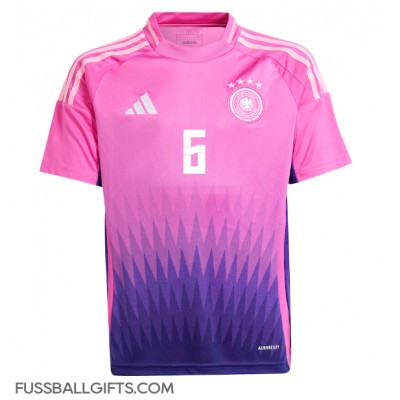 Deutschland Joshua Kimmich #6 Fußballbekleidung Auswärtstrikot EM 2024 Kurzarm Deutschland Joshua Kimmich #6 Fußballbekleidung Auswärtstrikot EM 2024 Kurzarm